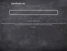 Tablet Screenshot of digitalbucket.net